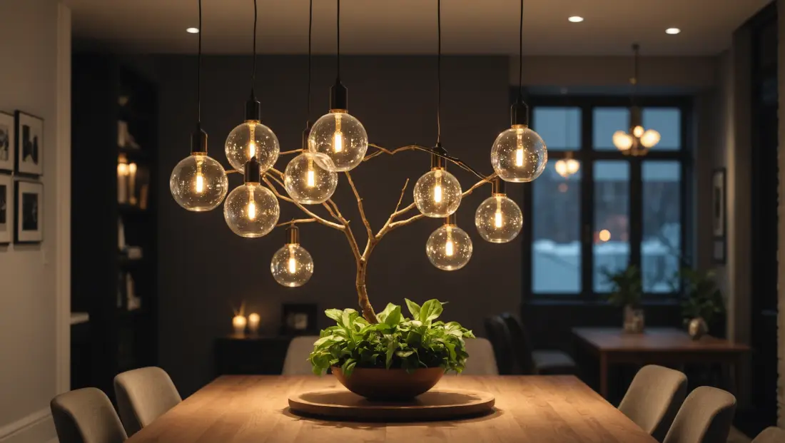Decorative Lighting in a Small Toronto Space